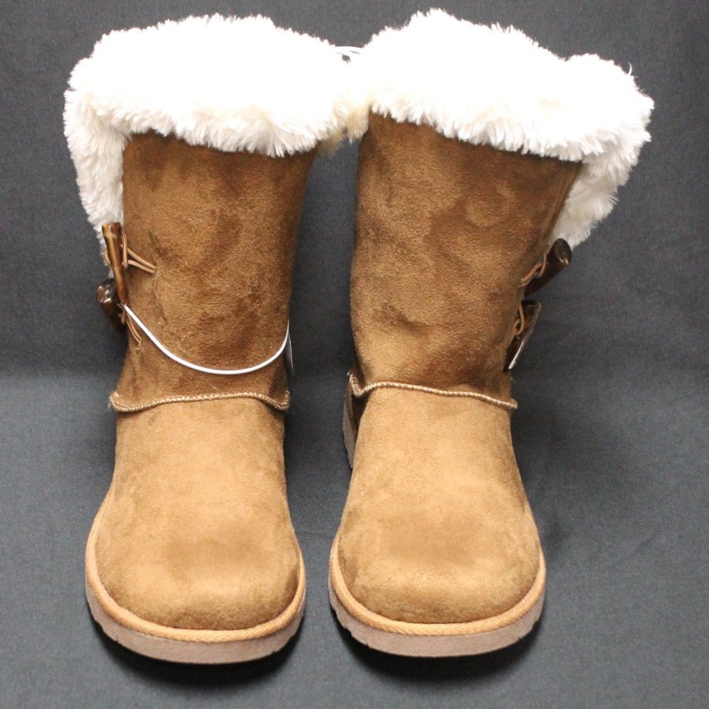 NWOT Magellan Outdoors Faux Suede and Fur Boots